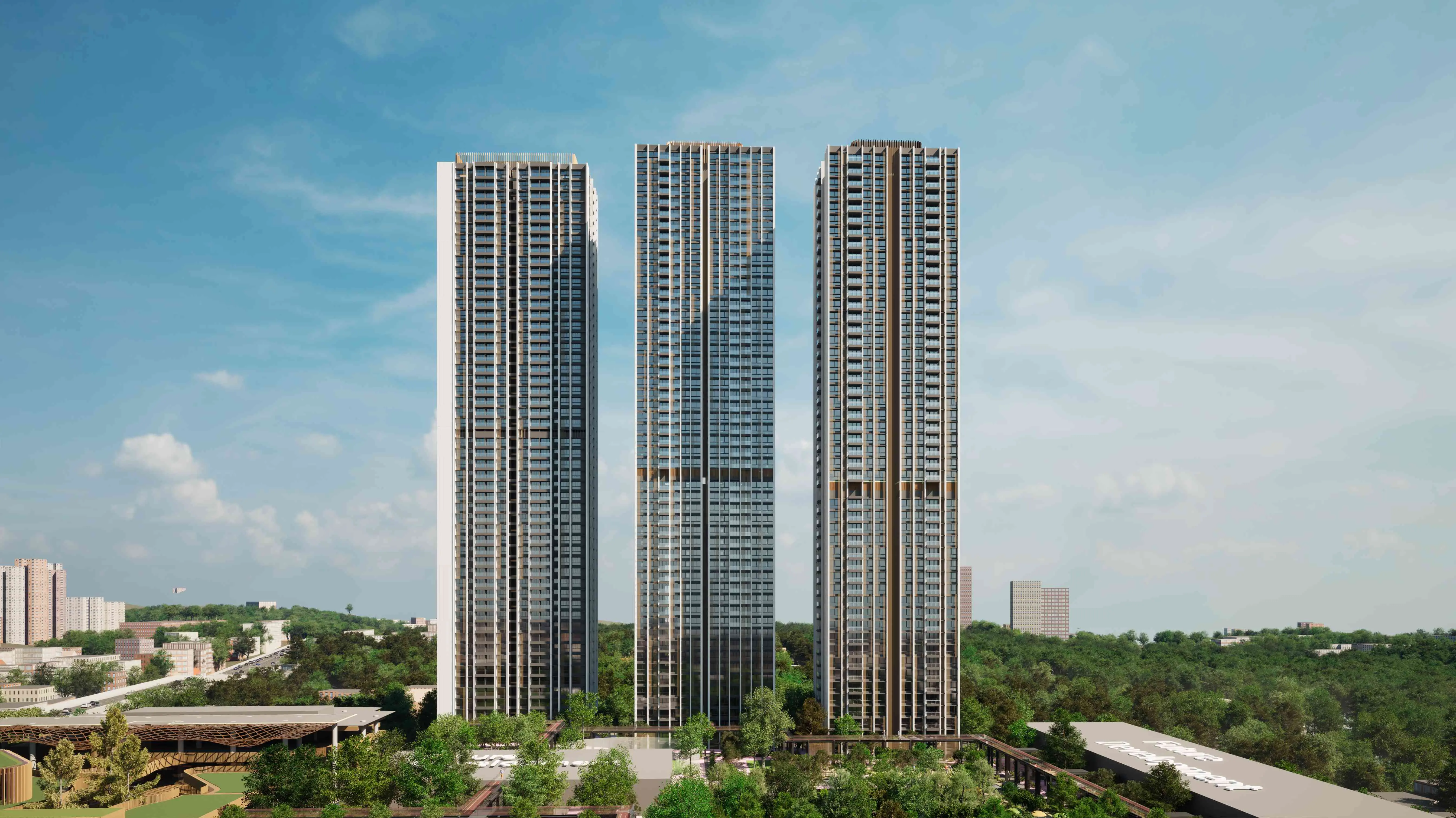 Runwal 25Hr Life Luxury Residential Tower Elevation View Manpada Thane West